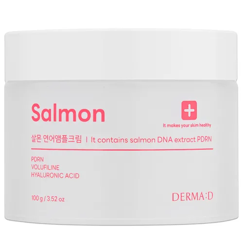 더마디 PDRN 연어 앰플 크림 100g 콜라겐 히알루론산 EGF 나이아신아마이드 탄력 보습 영양 피부결 케어, 100ml, 1개