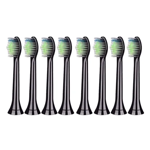 필립스 전용 전동칫솔 호환 리필모 HX6160 HX6902 HX6910 호환 칫솔모 (블랙), 8개, 필립스 (블랙)
