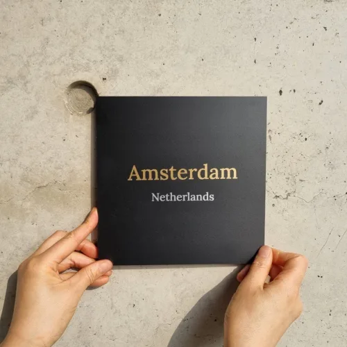 필아크릴 예쁜명판 실내현판 미니간판 명판제작 디자인문패 문패, 블랙