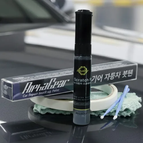 알파기어 티뷰론 붓펜 EB 에보니블랙 카 페인트 차량용 자동차 셀프 도색 기스제거, 티뷰론 EB+사은품, 1개