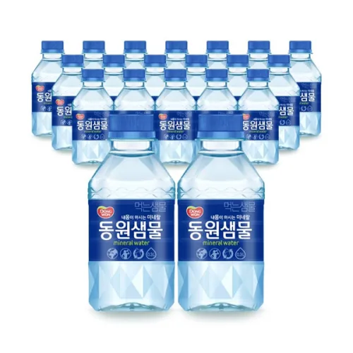 동원샘물 생수 무라벨 300mL * 20병, 20개, 300ml