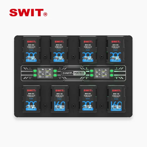 SWIT MATRIX-B8 B마운트 3A 8채널 충전기, 1개