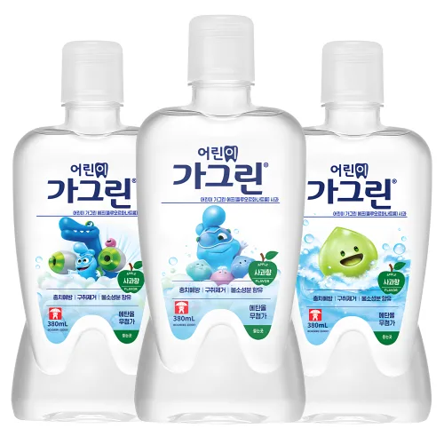 가그린 어린이용 구강세정제 사과향