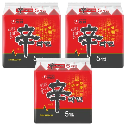 신라면 120g, 15개
