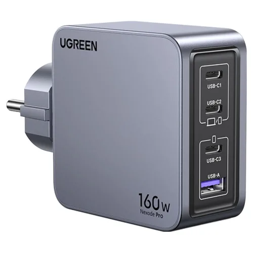 유그린 넥소드 프로 GaN 160W / PD3.1 140W 3.1 / PPS 접지형 멀티 고속충전기, 혼합색상, 1개