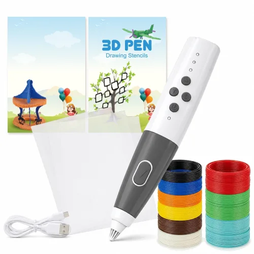 글루와핏 저온 무선 3D펜 PCL 필라멘트 42개 풀세트, 3D펜 본품 + PCL 필라멘트, 2m-12개  3m-30개  증정 총 42개 묶음
