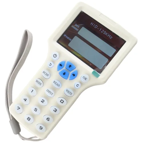 RFID NFC 복사기 카드 공동 현관 도어락 태그 UID 복사 읽기 쓰기 13 56Mhz 125Khz 간편 휴대 복제 리더기, 02.신형 RF 복사기(No.370), 1개