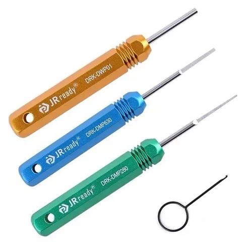 JRready 제레디 ST5211 커넥터 핀뽑기 키트 Weather Pack Metri Pack 하네스 터미널 DRK-785084 포함, 1세트