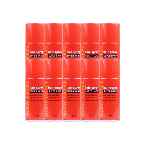 하이레벨 강력 헤어 스프레이, 100ml, 10개