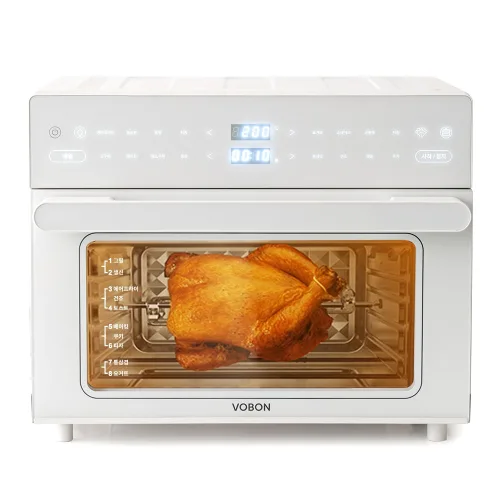 보본 스팀 에어프라이어 오븐 30L 올스텐, 화이트, VB-AF30W