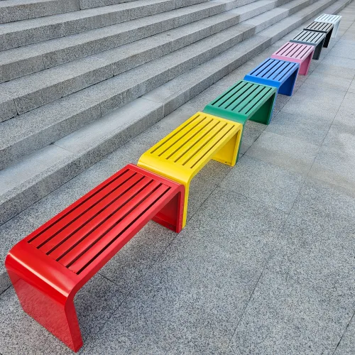 인테리어 철제 야외 벤치 (120cm)