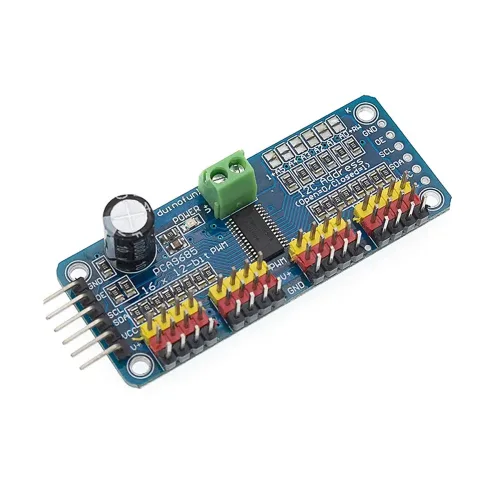 PCA9685 16 채널 12 비트 PWM 서보 모터 드라이버 I2C 모듈, 1개