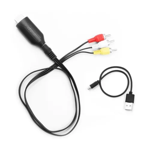 HDMI RCA AV 변환기케이블 TV 오디오 노트북 카메라용, 1개