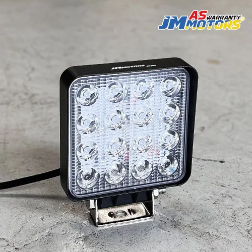 제이스 LED 써치라이트 IP67 방수 해루질 LED작업등 48W 공용프리볼트, 1개, 16구 사각집중형(S48S)