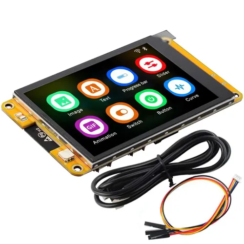 ESP32 3.2인치 IPS LCD 240x320 정전용량터치, 저항막터치, 1개