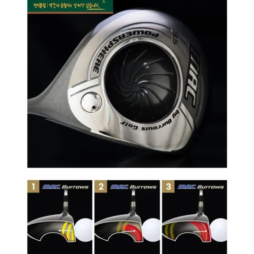 맥버로우 고반발 드라이버 전시상품 스페셜 히모시타 샤프트, 60SR, 9.5