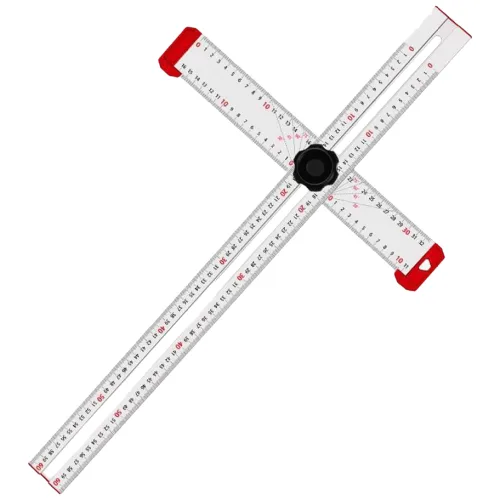 야토 65cm 알루미늄 직각자 각도자 목공용 철직자 ADS-60, 1개