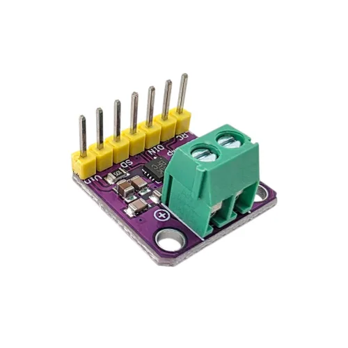 오디오 앰프 모듈 클래스-D 3W I2S MAX98357A ESP32 아두이노 라즈베리파이 지원, 1개, 핀헤더 위로 납땜