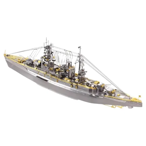 나가토 NAGATO 전함 함선 금속 퍼즐 3D 프라모델 전투선 DIY 키트 에칭, 1개
