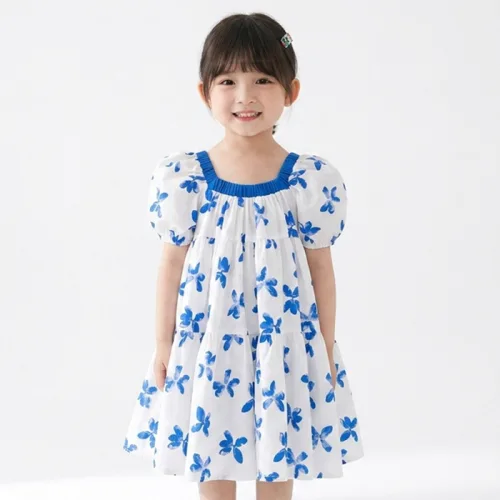 꼬꼬몽 나비 여아 원피스 여름 유아복 아동복