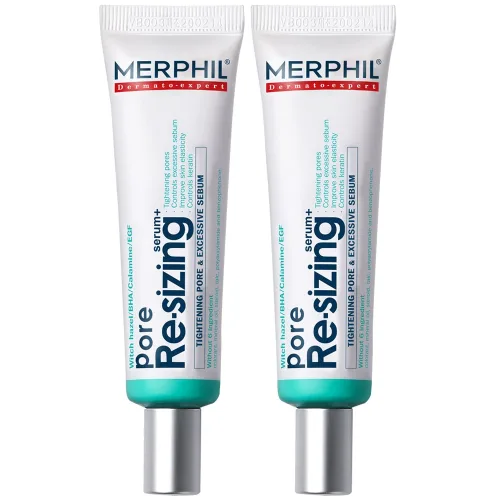 메르필 모공실종/블랙헤드/화이트헤드/피지잡는 포어리싸이징세럼, 30ml, 2개