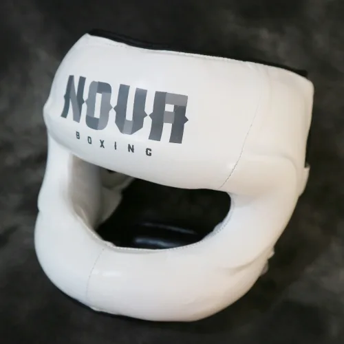 NOVABOXING 노바복싱 778FH 헤드기어 안면보호용, 하양