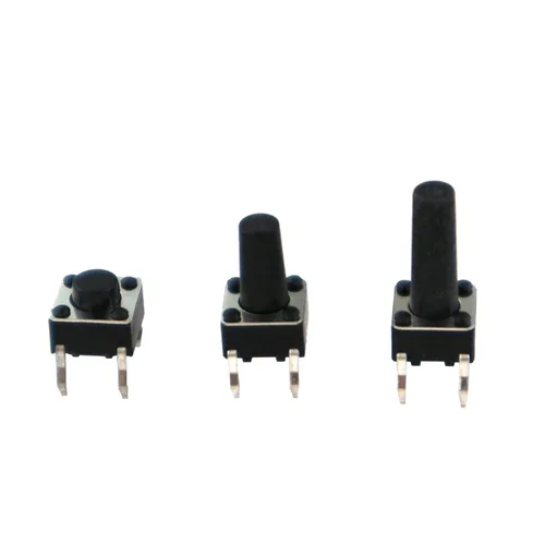 아두이노 6x6 택트 스위치 / 버튼 / tact / 6x6x13mm, 1개