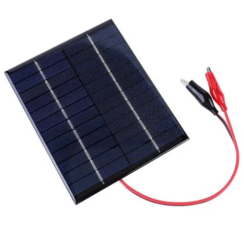 태양전지판 12V 2W 태양열 판넬 솔라모듈 태양광발전 DIY 태양광충전기