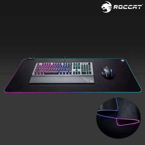 로켓 센스 아이모 AIMO XXL RGB 마우스 패드 장패드