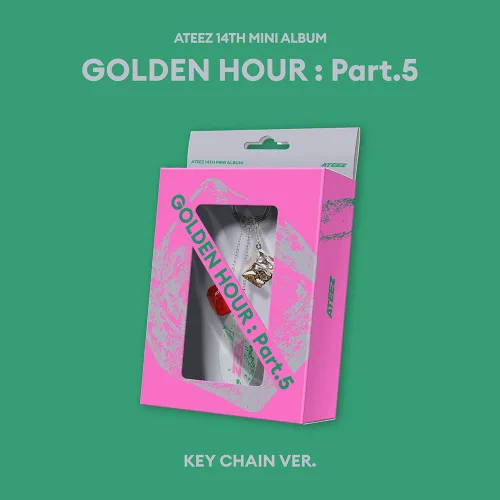 에이티즈 ATEEZ GOLDEN HOUR Part.5 KEY CHAIN 키체인