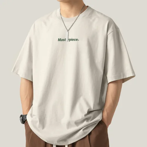 프라임스톤 남자 세미 오버핏 반팔 티셔츠