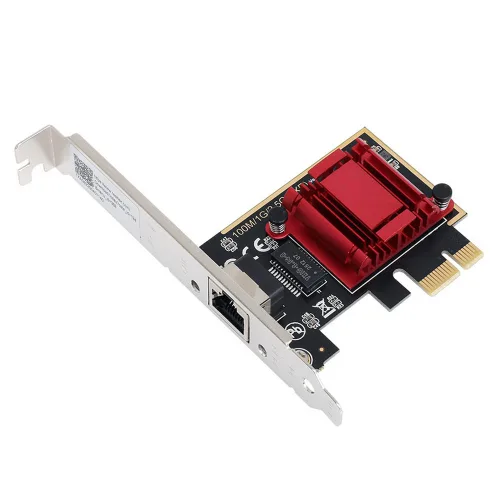 넥시 PCI-Express 2.5G 서버 랜카드, 0.1mm, 1개, 단일색상