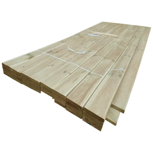 방부목 데크 21x120x1800mm 목재 나무 재단 원목 데크목 야외용 울타리 맞춤제작, 15개