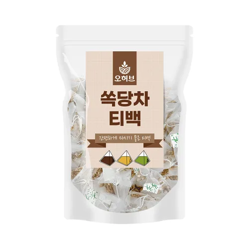 오허브 쏙당차 재료 삼각티백차