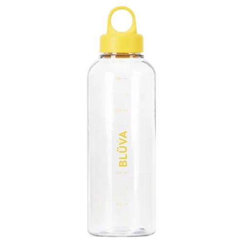 블루바 눈금표시 트라이탄 링캡 밀크 보틀, 옐로우, 1개, 530ml