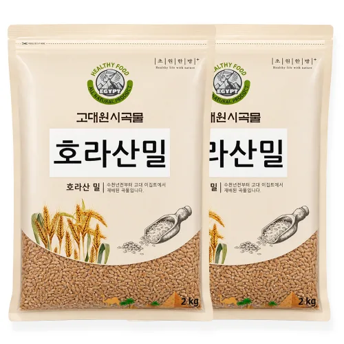 진짜 원료 캐나다산 고대곡물 호라산밀 카무트 4kg, 4kg, 1개