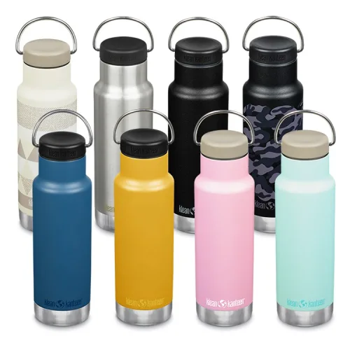 [클린켄틴] 인슐레이티드 클래식 보온보냉 보틀 루프캡 355ml, 1개, 355ml, 솔트 플랫츠