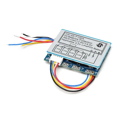 인산철 배터리 보호회로 BMS HX-4S-100A, 1개