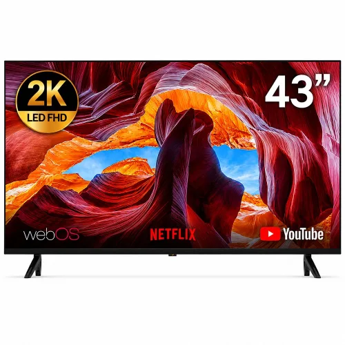 와우피프티 스마트 FHD LED TV, 43FHD-S, 방문설치, 벽걸이형, 109cm(43인치)