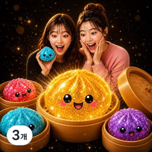 페이버 미스테리 만두 만두깡 랜덤박스, 미스테리만두, 110g, 3개