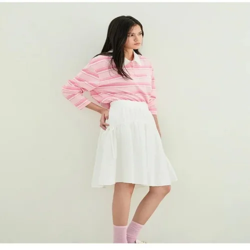 플라스틱아일랜드 PLA by 사이드 스트링 셔링 스커트 PS7OS304DH5338053