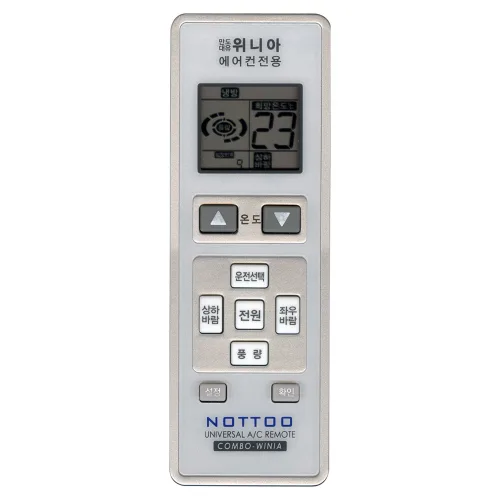 낫투 위니아 에어컨 전용 리모컨, COMBO-Winia, 1개
