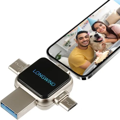 포토 스틱 플래시 드라이브LONGWIND 512GB USB 3.0 고속 메모리