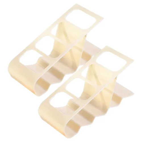 지앤와이 거실 리모콘꽂이 4칸 정리함, 화이트, 2개