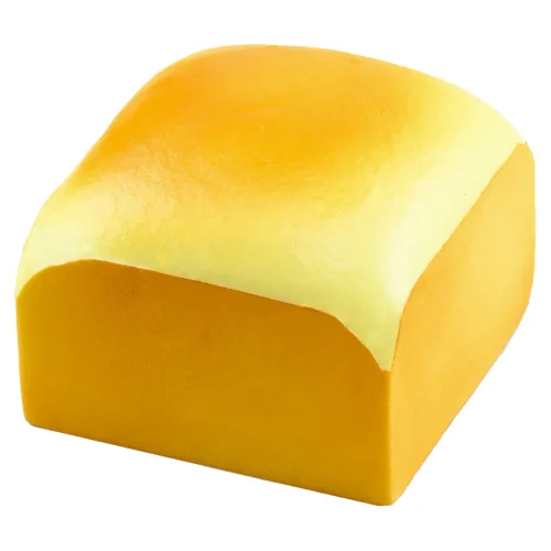 토이토 식빵 스퀴시 스트레스볼 미니어처 말랑이, 브라운, 65g, 1개