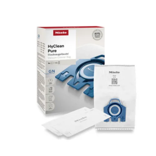 [Miele] 밀레 청소기용 HyClean Pure 먼지봉투 GN (먼지봉투 4매+에어클린 필터 1매)