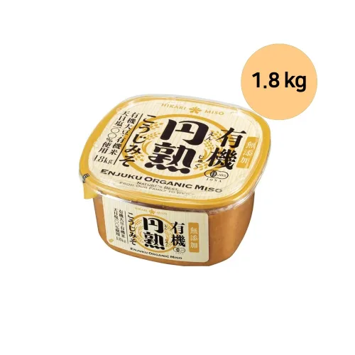 히카리미소 유기농 엔주쿠 효소 일본 된장 1.8kg, 1.8kg, 1개