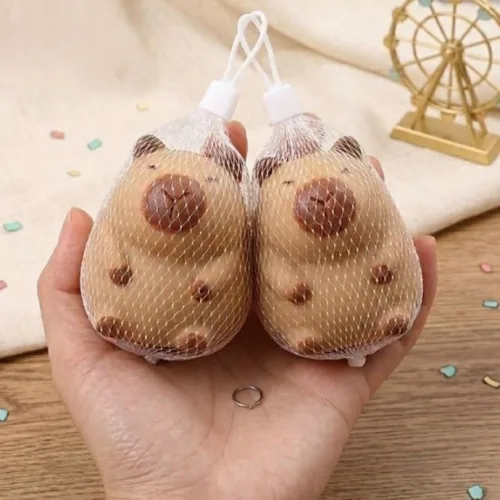 홉스하우스 (1+1) 카피바라 말랑이 카피바라스퀴시 동물말랑이 동물스퀴시, 2개, 50g, 카피바라
