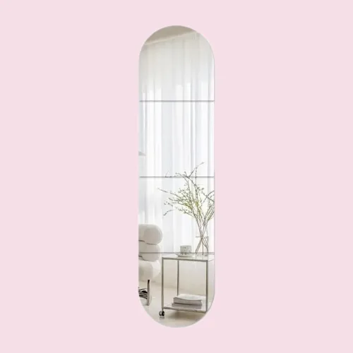 아크릴 거울 스티커 붙이는 안전 거울 전신 거울 30cm*30cm , 총 4개