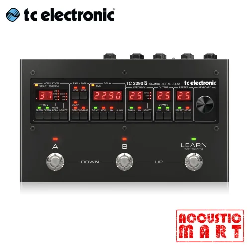 TC Electronic [실 재고 있음] TC Electronic 2290 P DYNAMIC DIGITAL DELAY 다이나믹 디지털 딜레이 이펙터, 1개